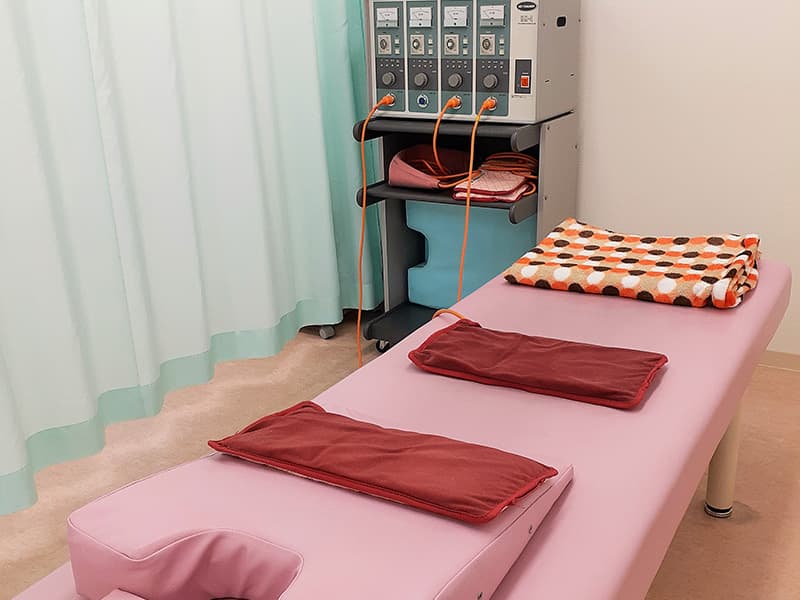 美馬整骨院の治療スペース